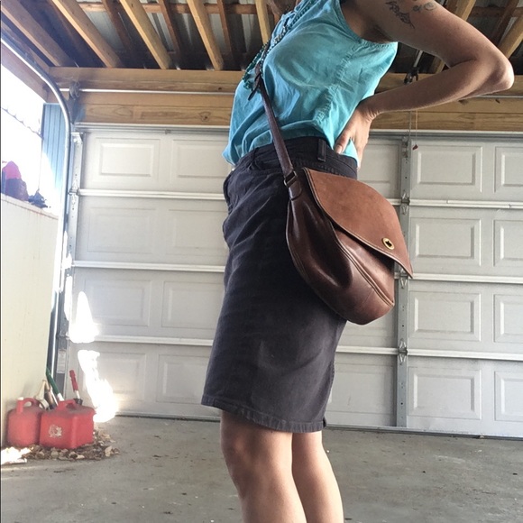 Vintage coach crossbody bag - Picture 2 of 5